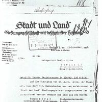 Gründungsurunde der „Märkische Scholle“  Siedlungsgesellschaft mbH am 7. Juli 1924  als Vorläuferin der STADT UND LAND